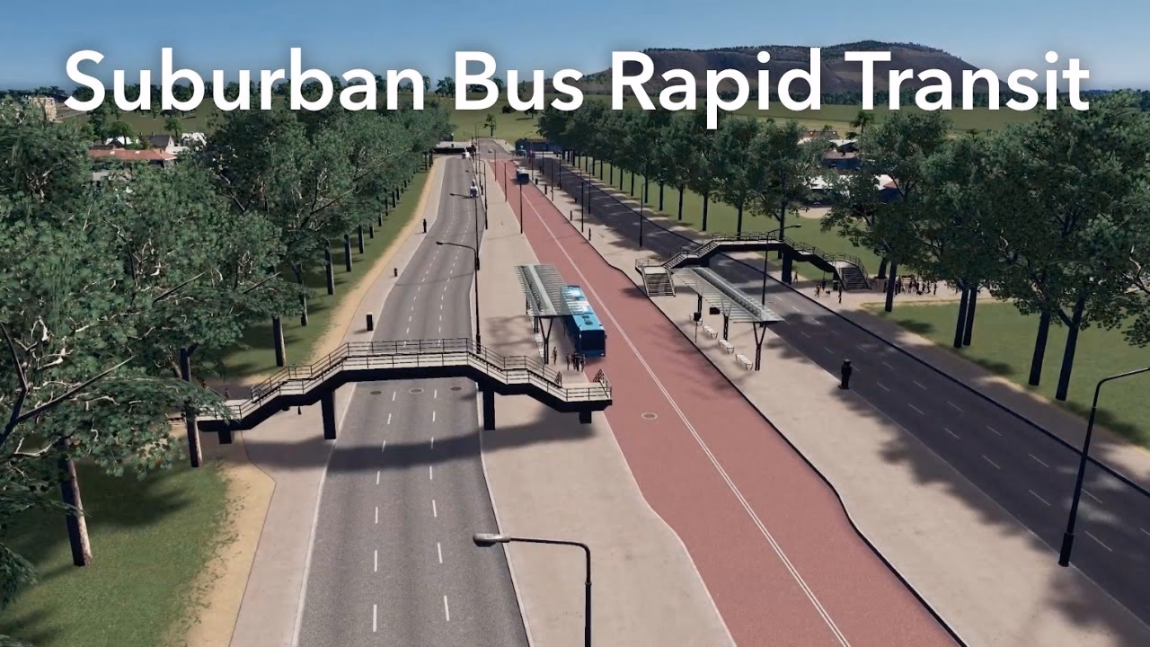 Are there bridges for trolleybus & tram users?