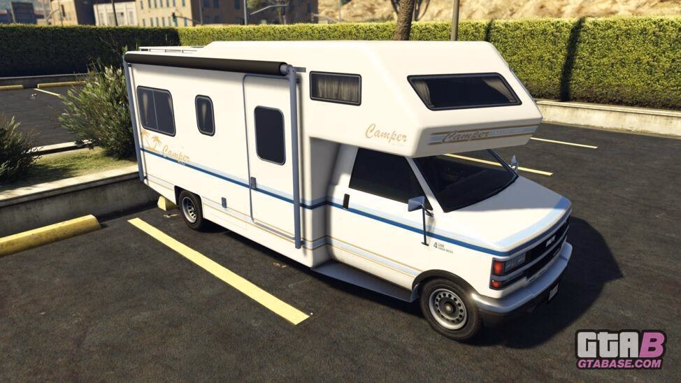 How fast is a brute camper in Grand Theft Auto online?