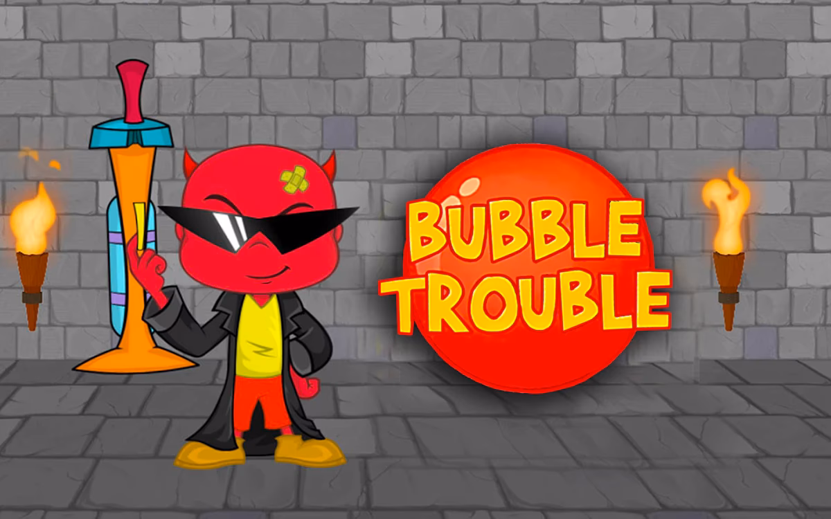 Can you play Bubble Trouble online for free?