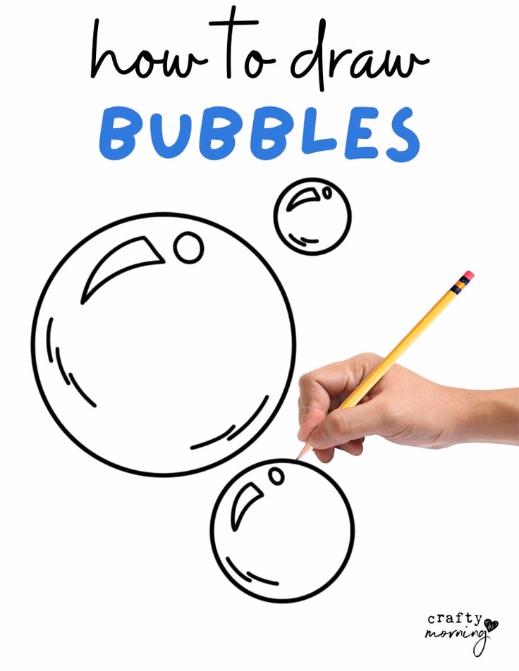 How to draw a bubble in CAD?