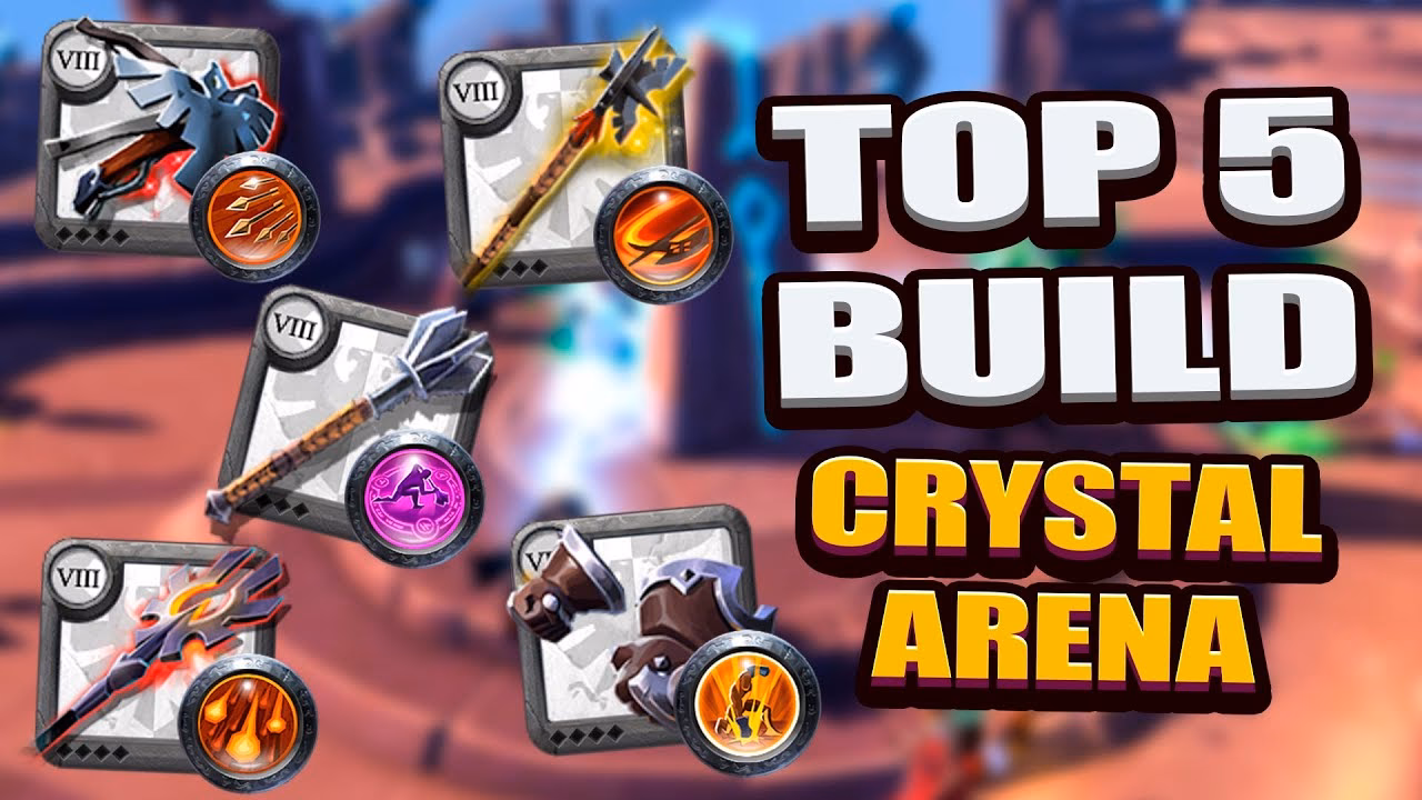 Are there Crystal Arena builds for Albion Online?