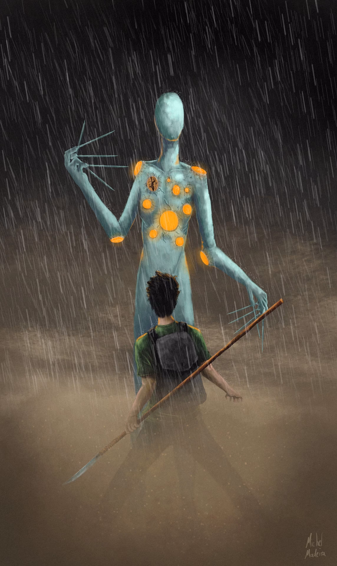 Who fought bulb monsters in the Scorch Trials?