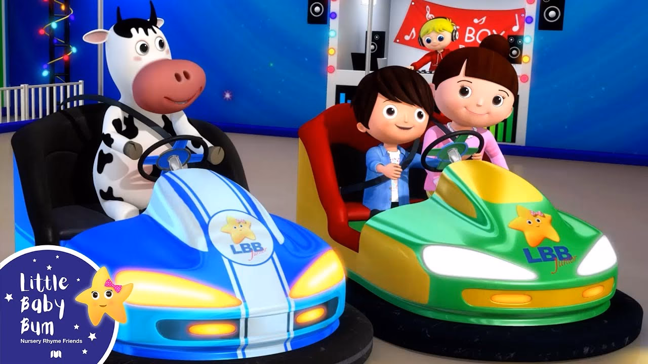 Who is the artist in the bumper cars video?