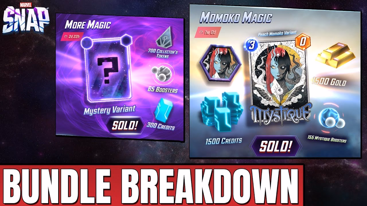 What are Marvel snap bundles?