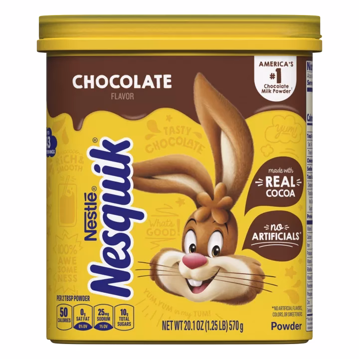 What is the name of the Nestle Quick bunny?