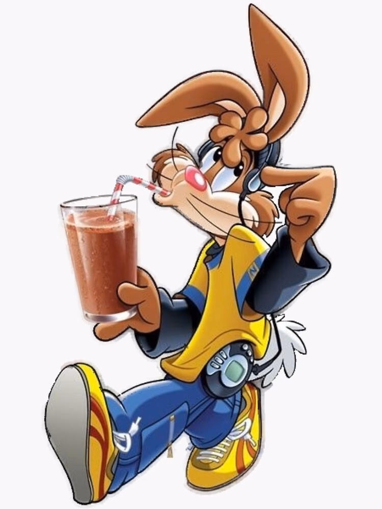 What is a Nesquik rabbit mascot?
