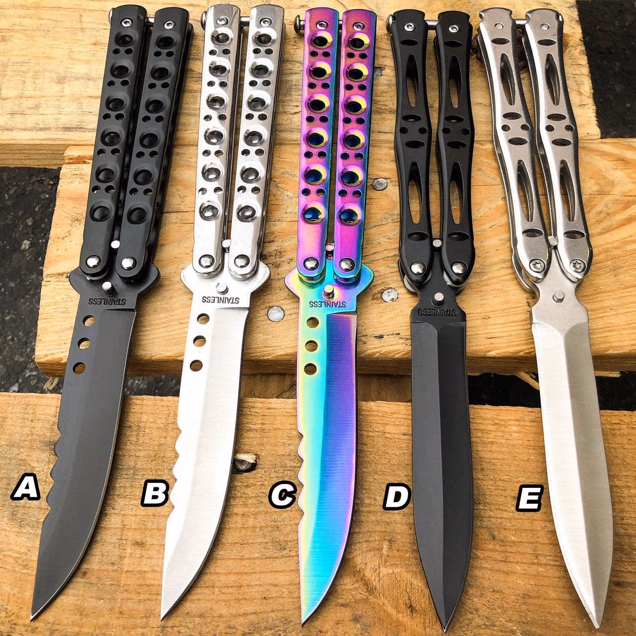 How much does a butterfly knife cost?