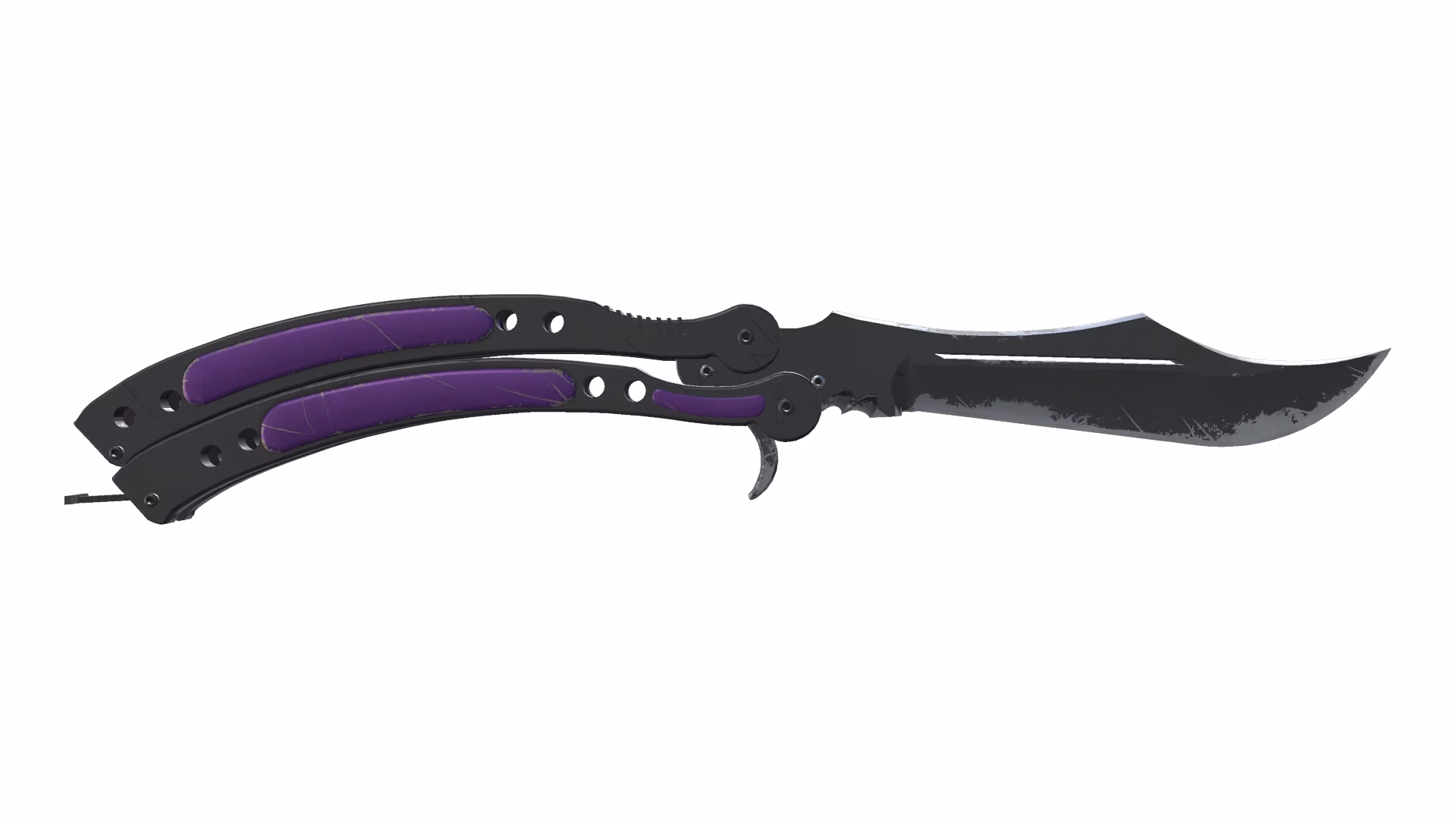 What is the float value of butterfly knife ultraviolet?