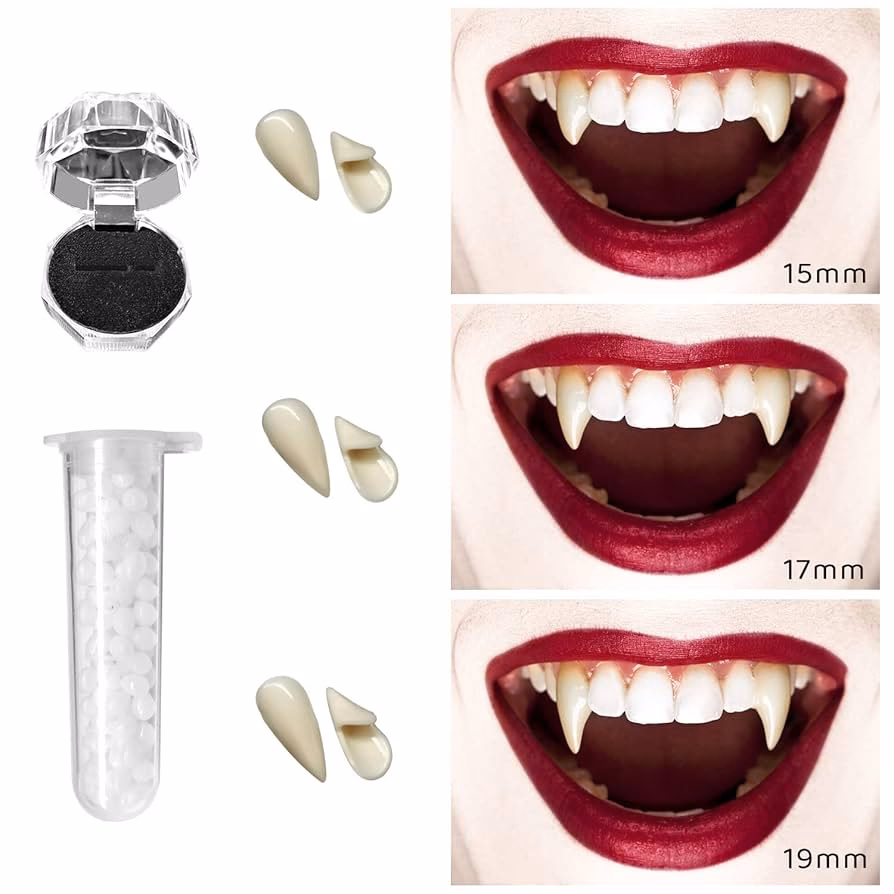 How many types of vampire fangs are there?