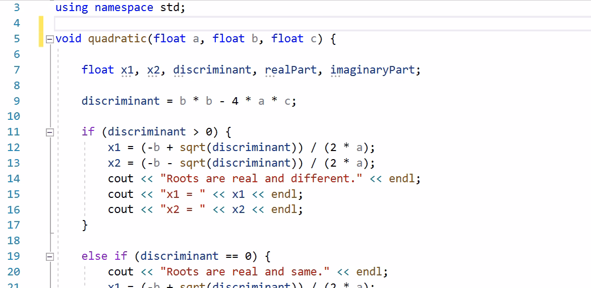 How do you write a comment in C++?