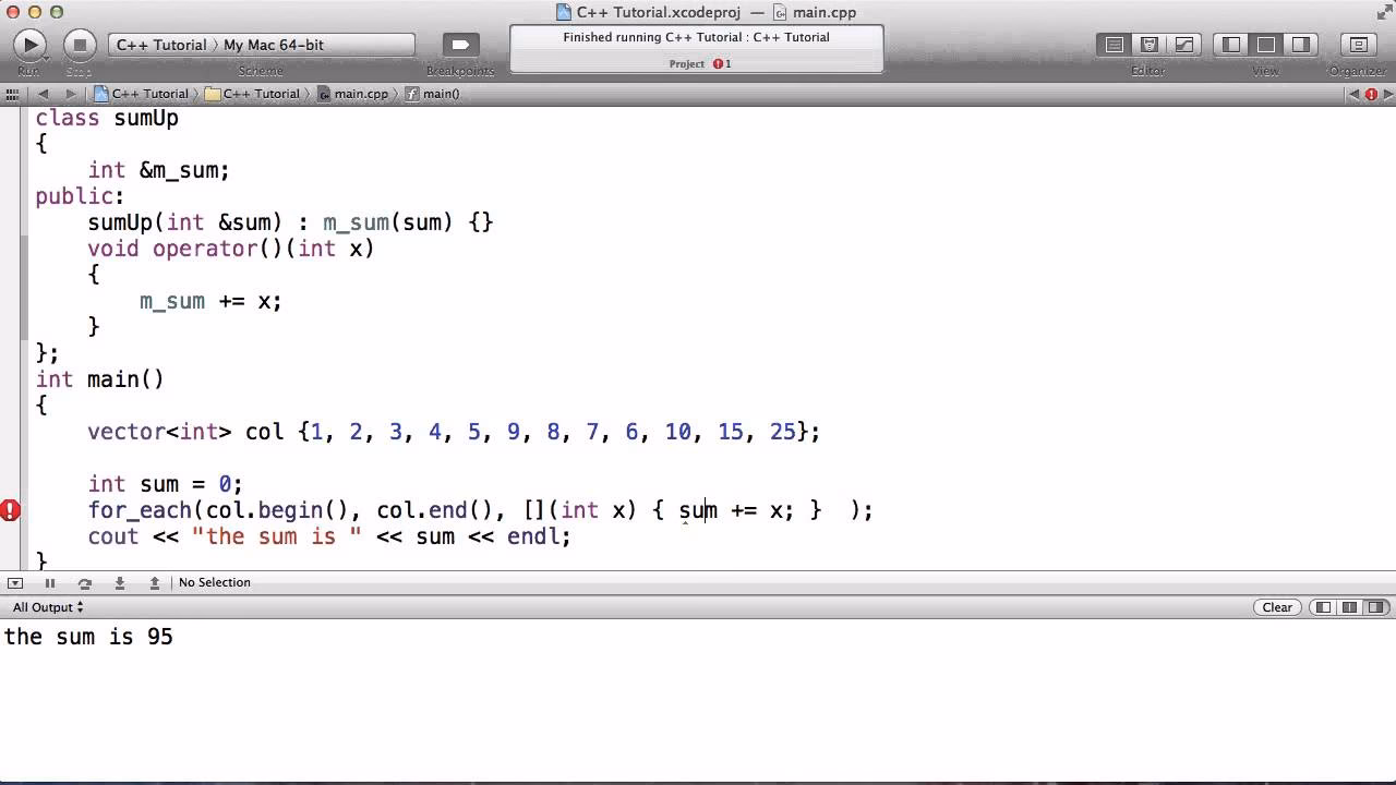 What is a lambda function in C++?