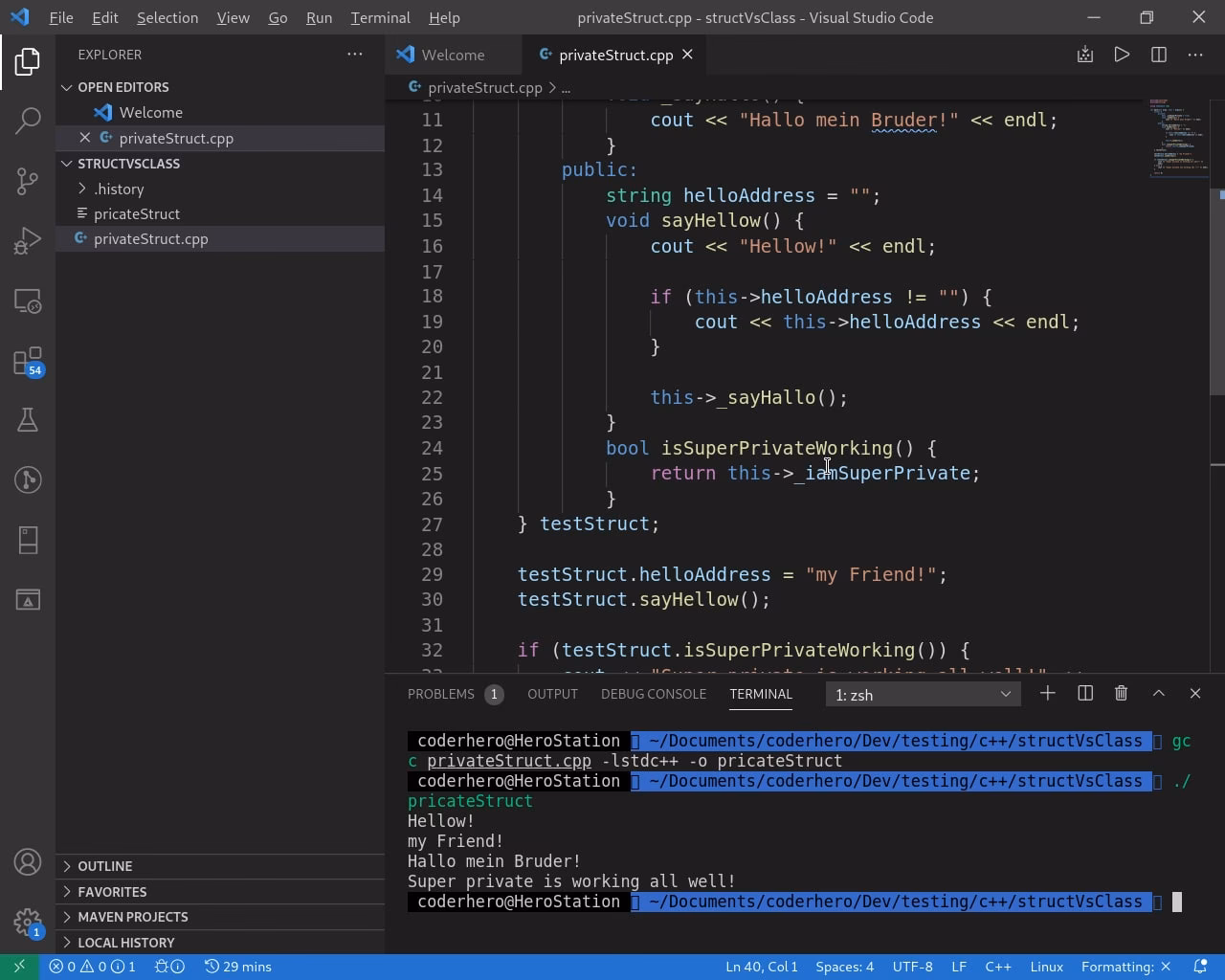 What is struct in C?