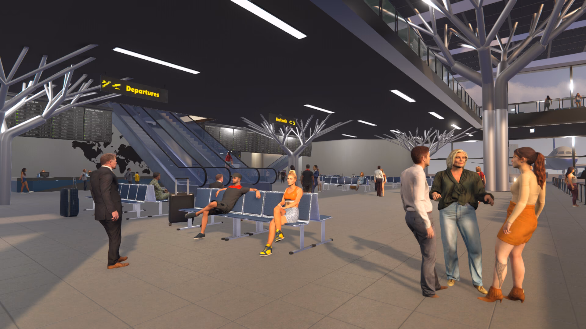 What is cabin crew life simulator?