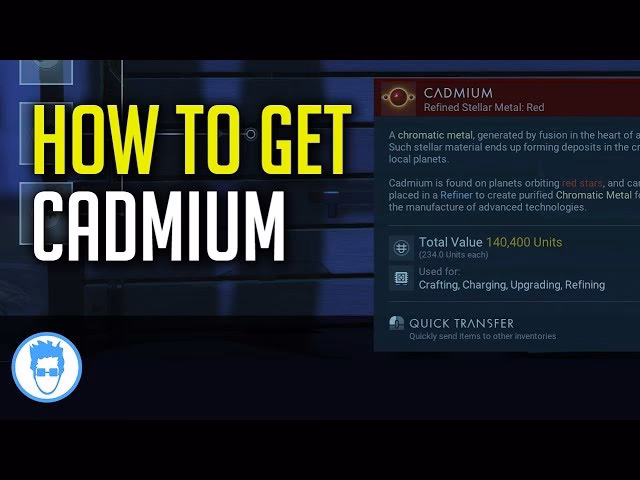 Do you need a cadmium upgrade in no man's Sky?