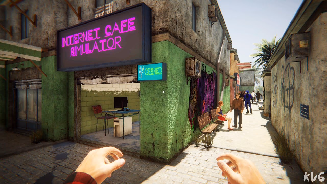 ¿Qué es el Internet Cafe Simulator 2?
