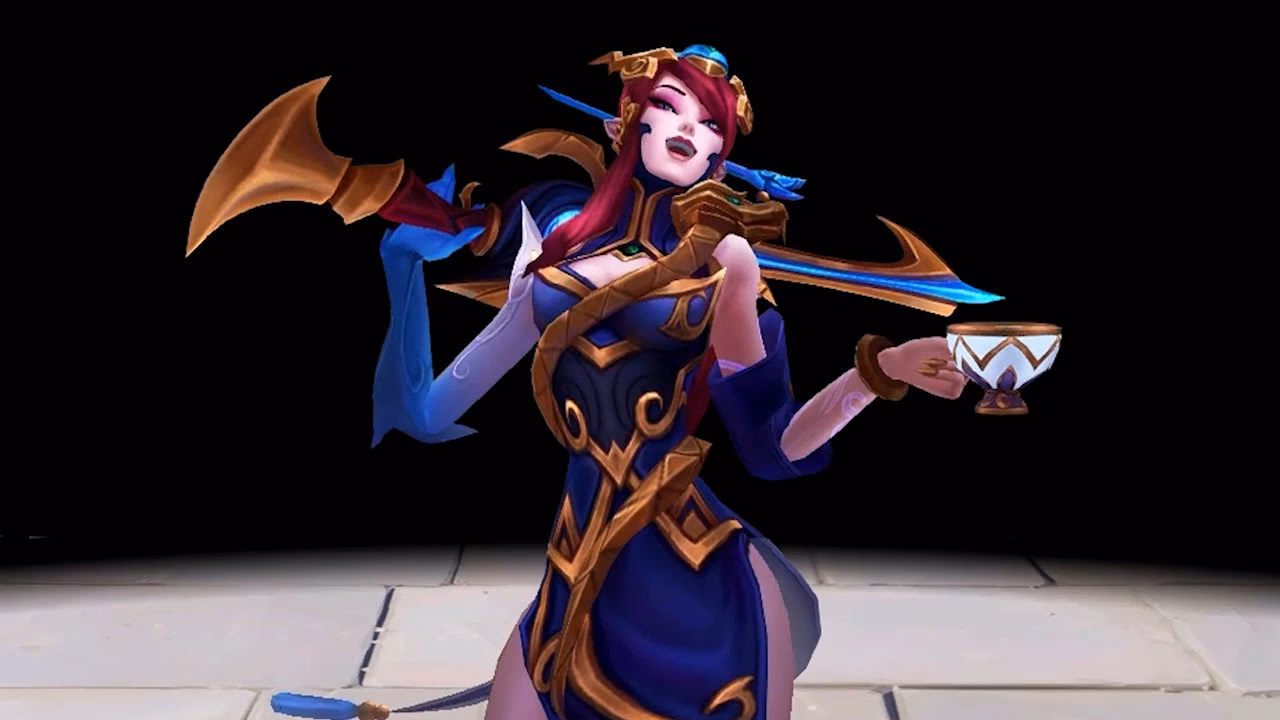 How many skins does Caitlyn have?