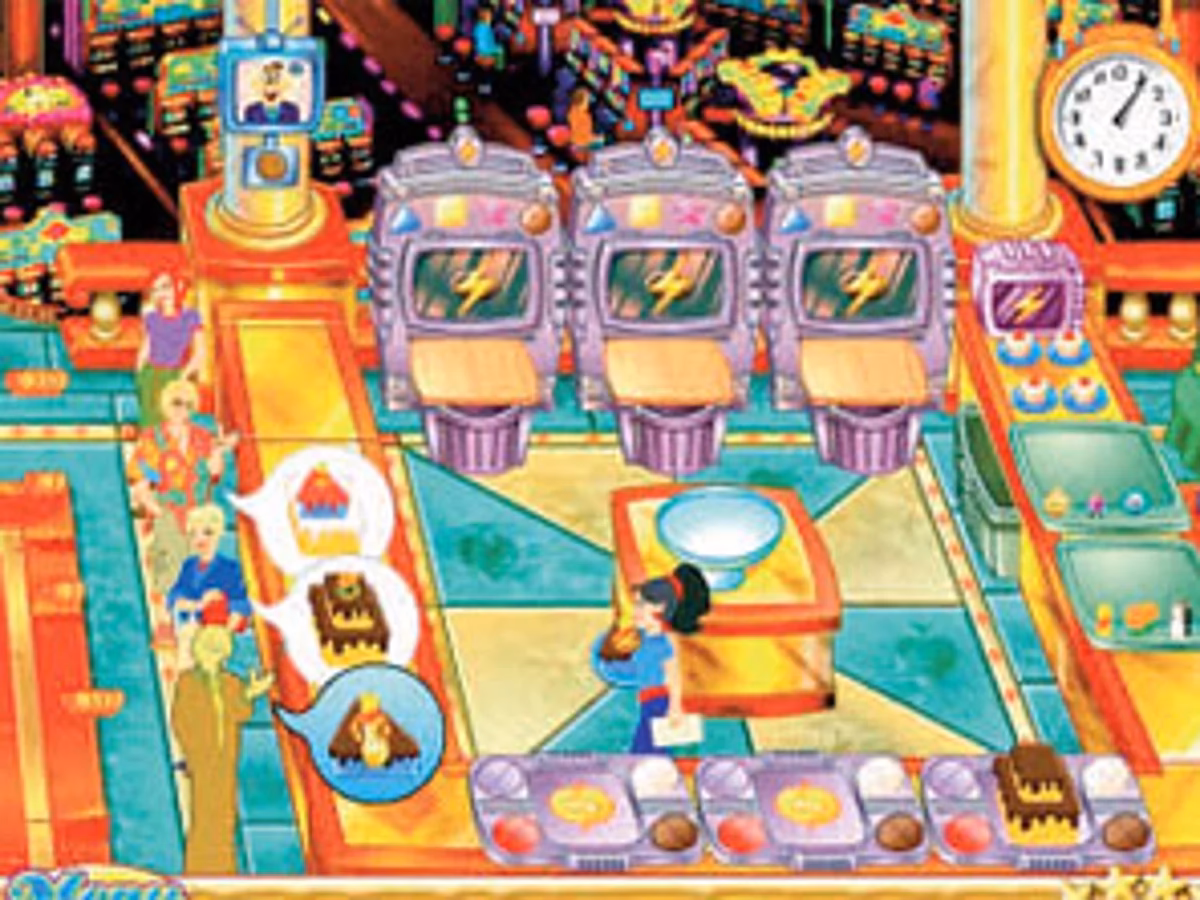 How difficult is the game Cake Mania?