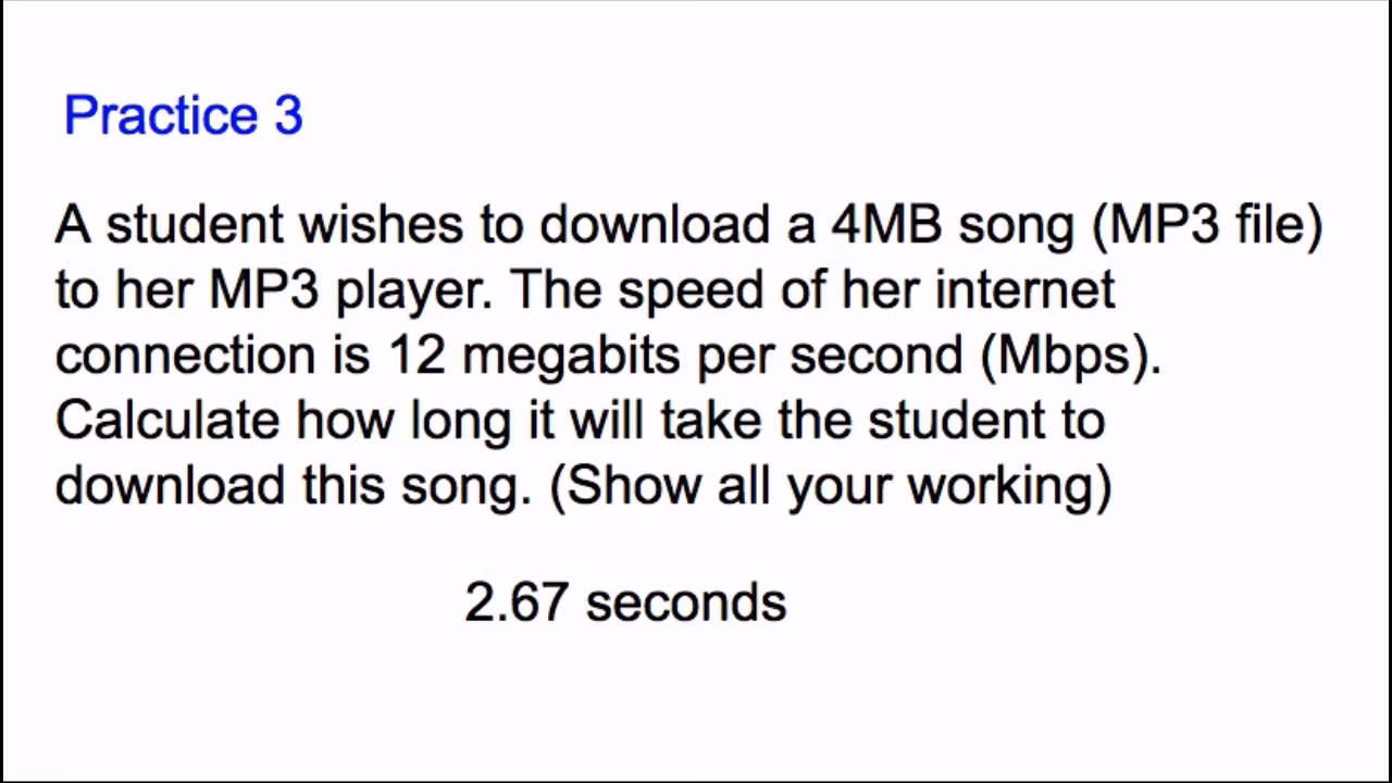 What is the download speed calculator?
