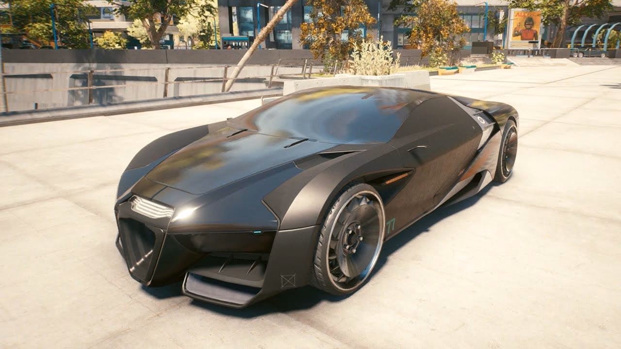 Is Rayfield Caliburn a free car in Cyberpunk 2077?