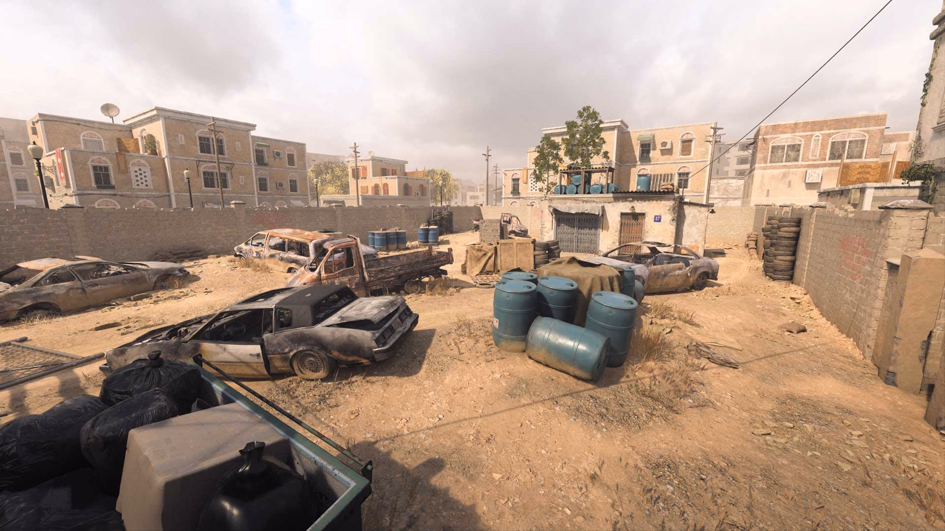 Do call of duty maps have locations?