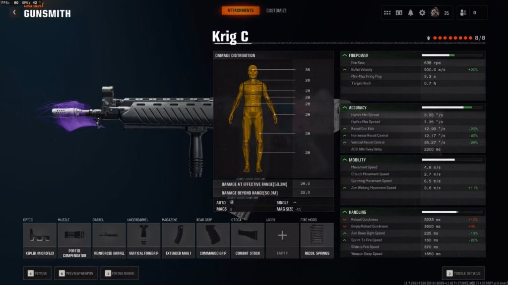 What are weapon stats?