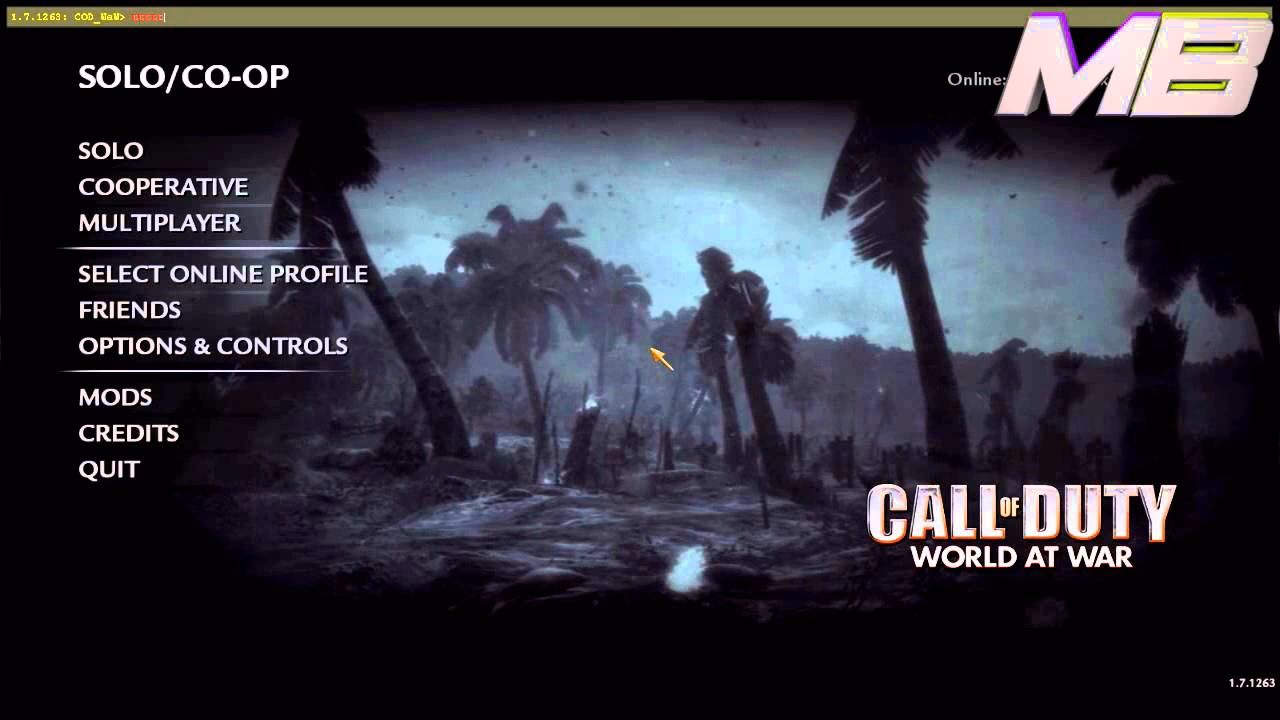 How do I use a controller in Call of duty waw 2022?