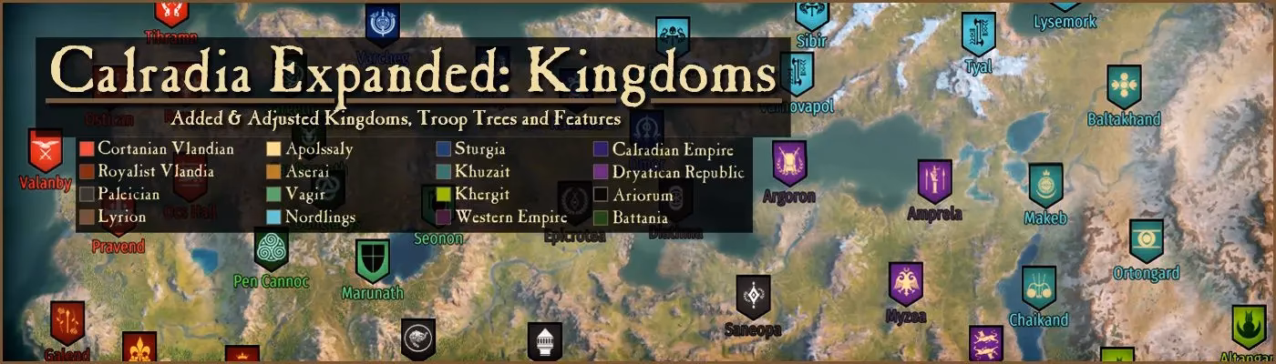 What is Calradia expanded kingdoms?