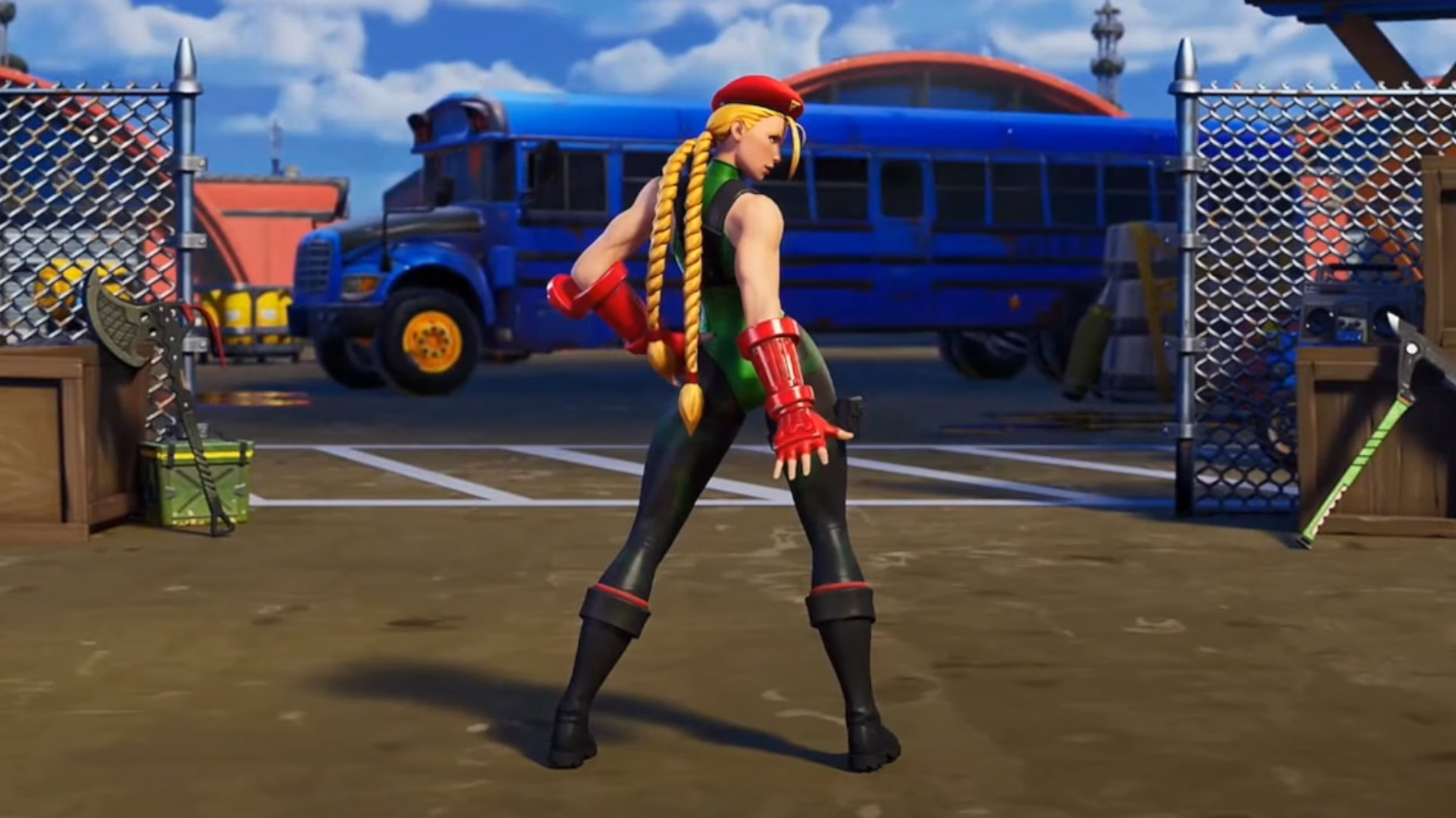 Which characters are Cammy and Guile in Fortnite?