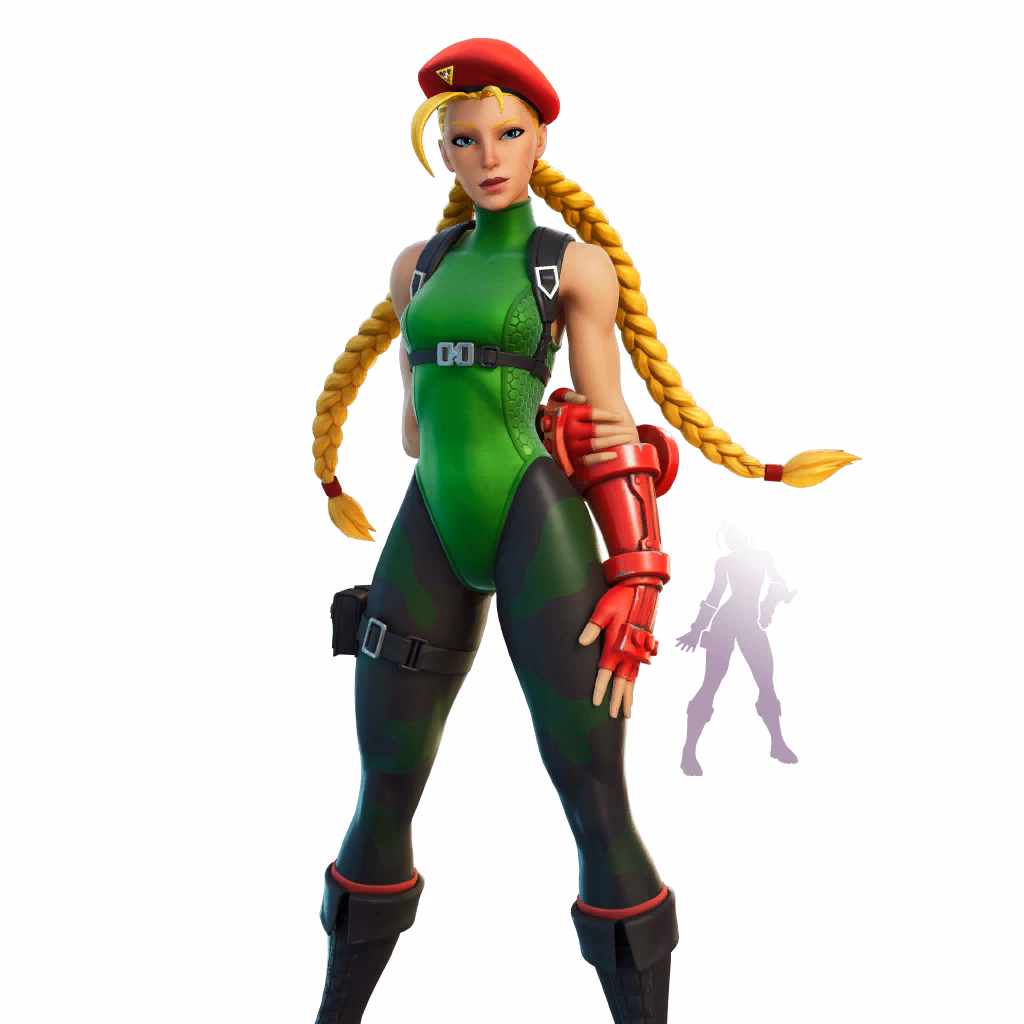 Which characters are Cammy and Guile in Fortnite?