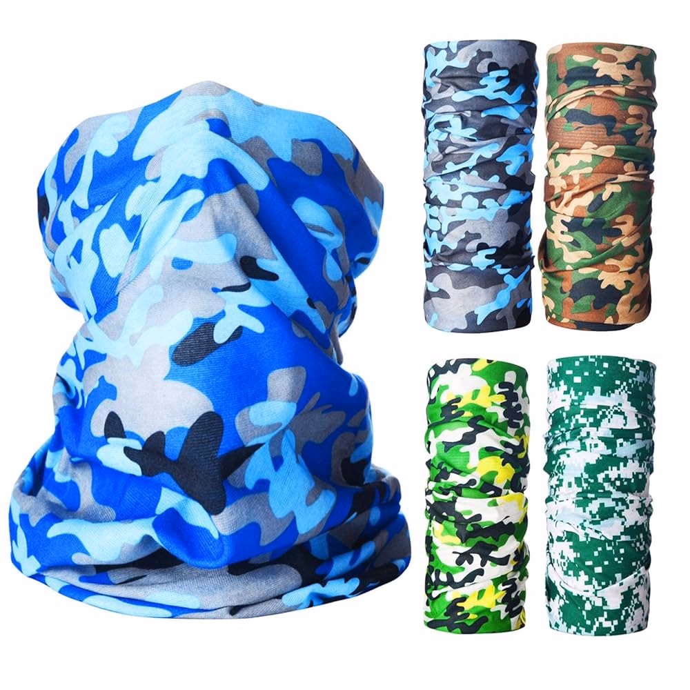 What color is a camouflage bandana?