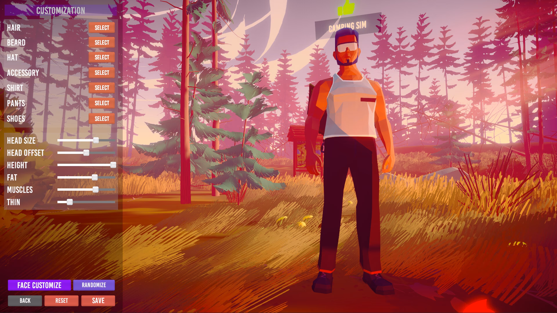 Where can I play camping simulator games online?