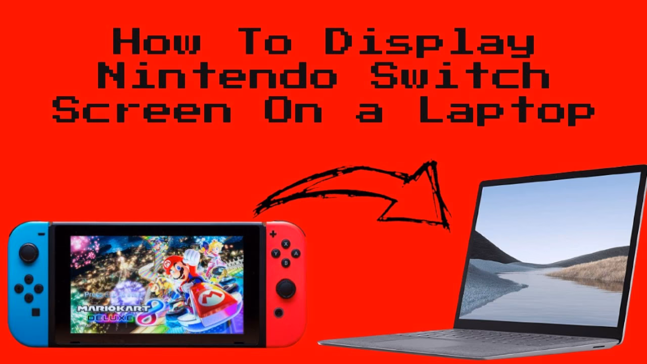 Can I use my laptop as a monitor for Nintendo Switch?