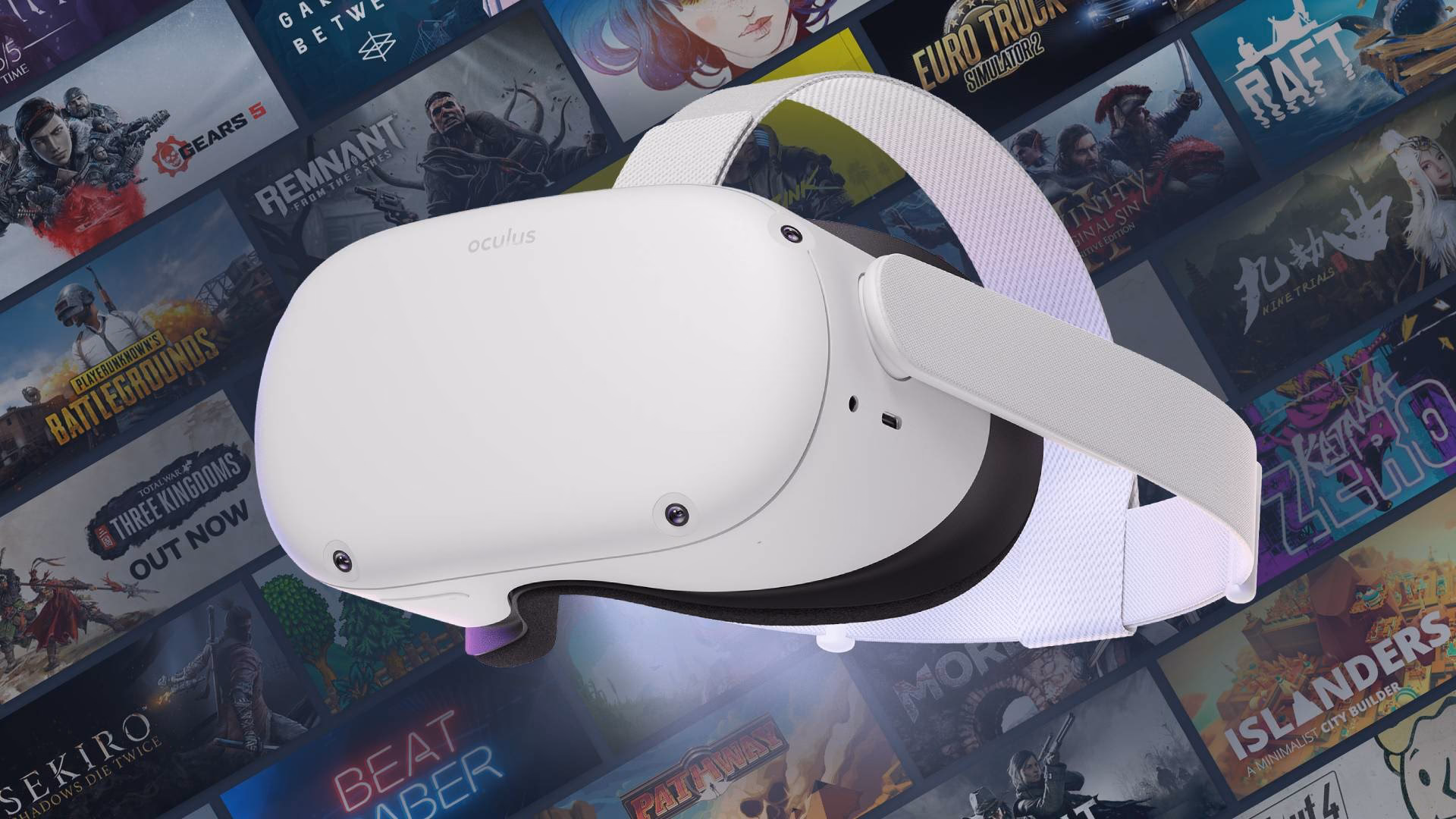 Can you play Steam games on an Oculus Quest 2?