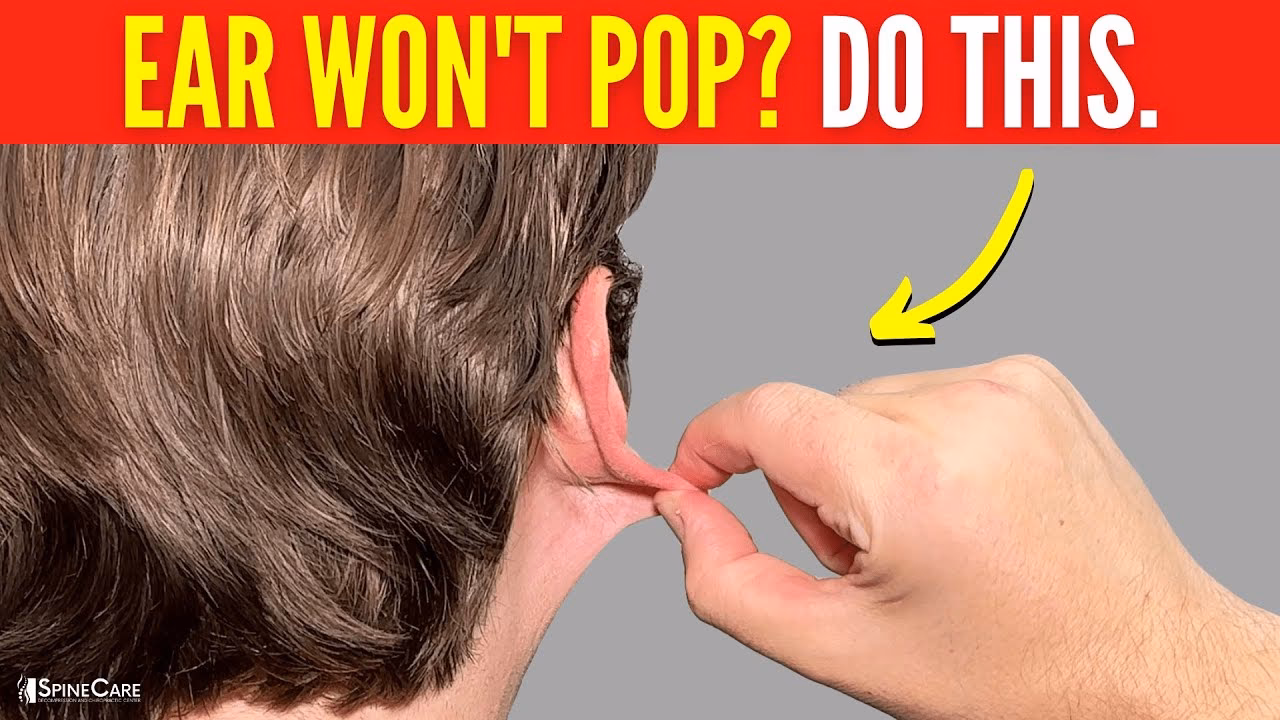 Can you pop your ears after a flight?