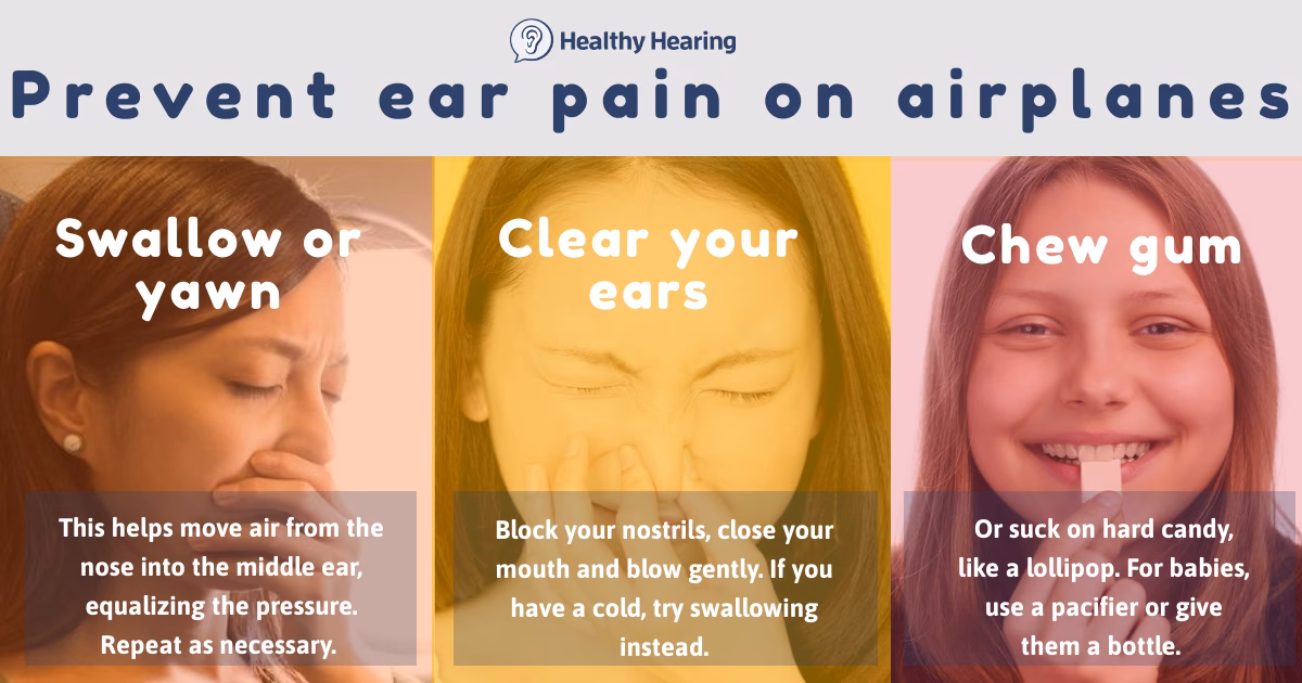 Can you pop your ears after a flight?