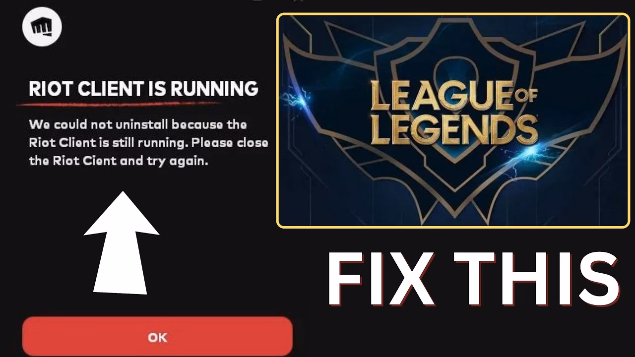 How do I remove League of Legends from Windows 10?