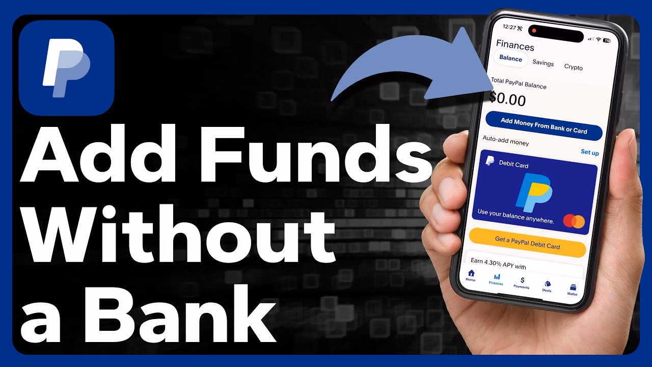 Can you set up a PayPal account without a bank account?