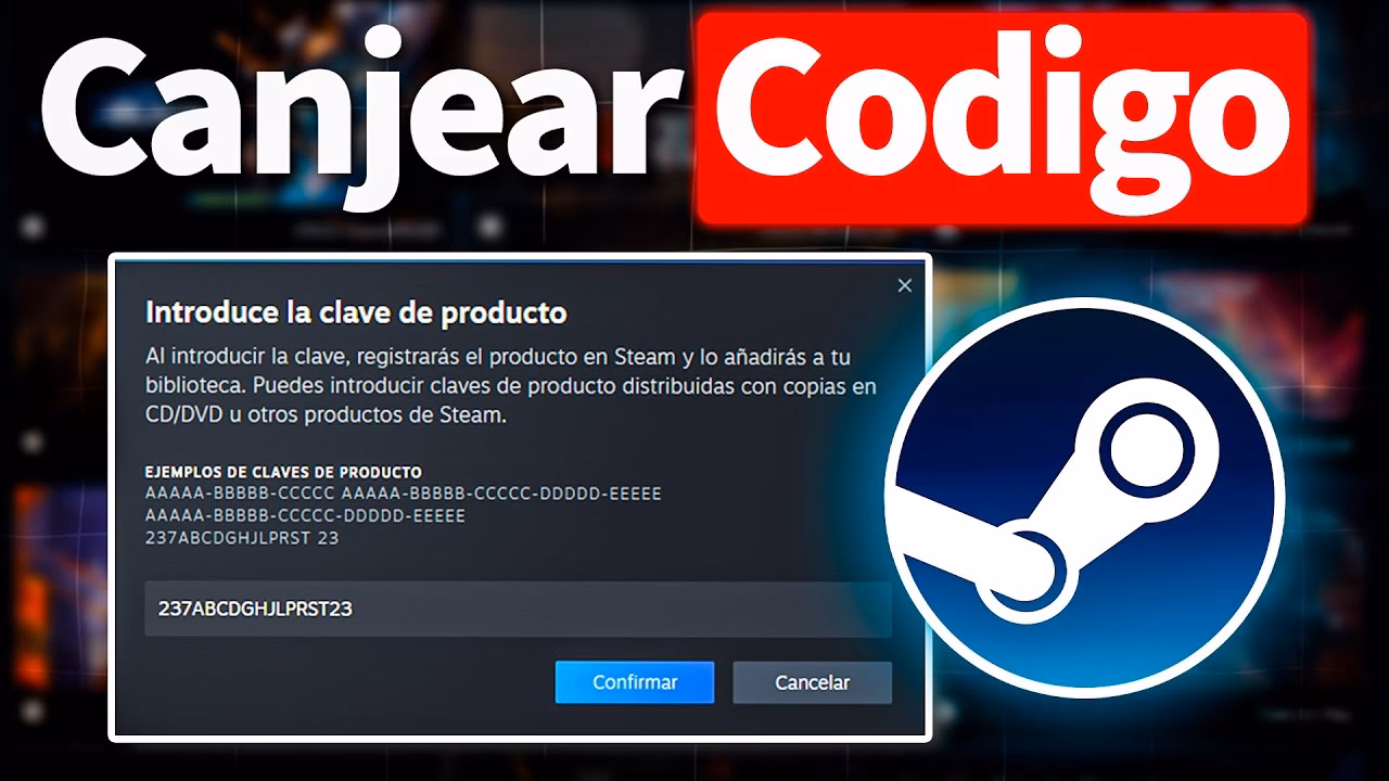 ¿Cómo copiar y pegar la clave de Steam?