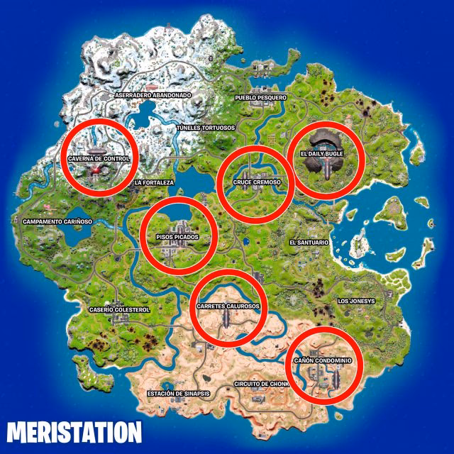 ¿Dónde están los cañones piratas en Fortnite?