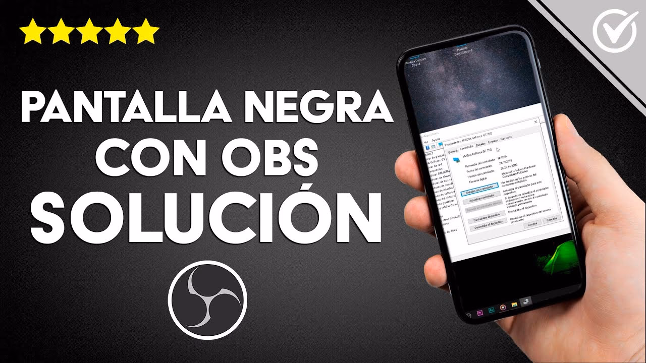 ¿Por qué mi pantalla es negra?