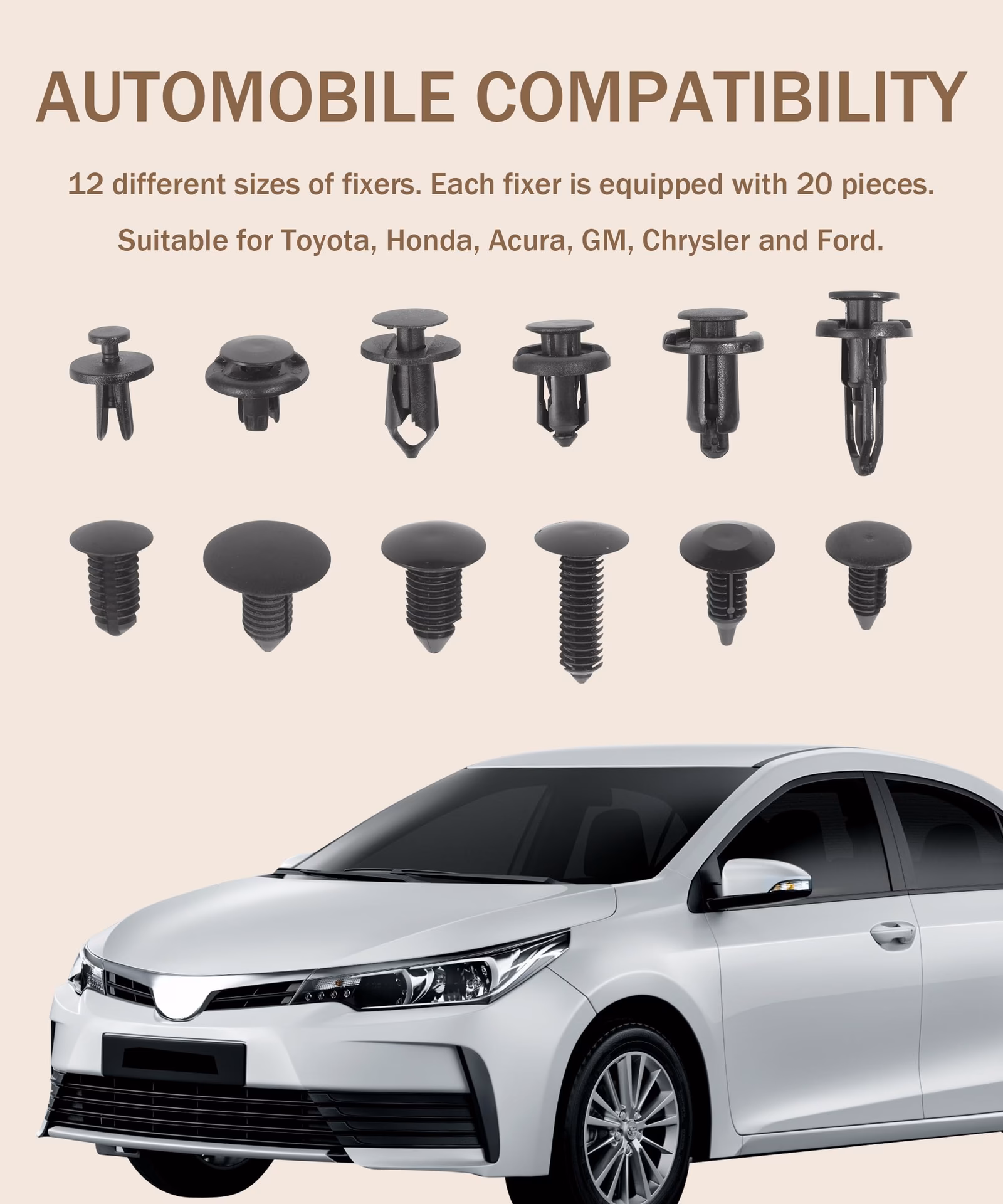 What are automotive clips?