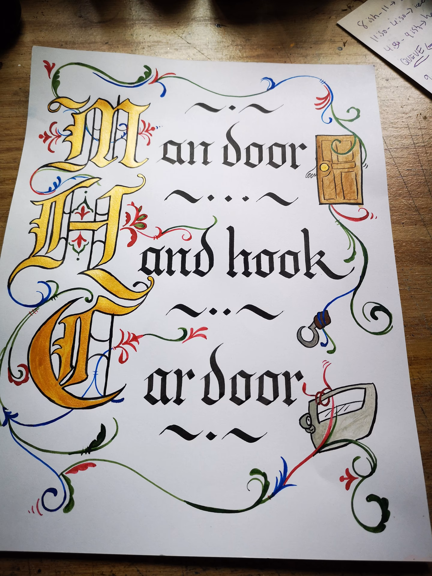 Who is the maniac in the hook?