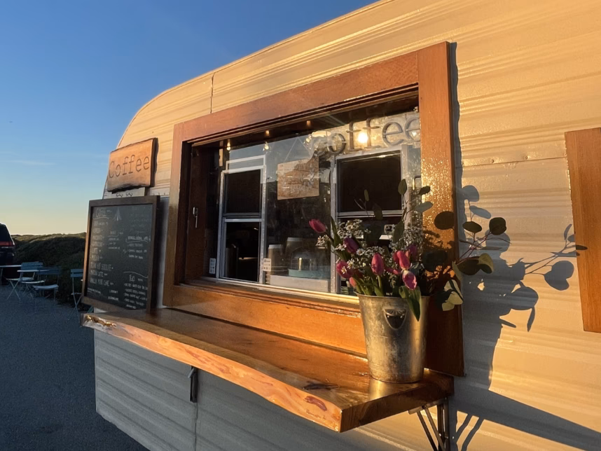 Is caravan a good place to buy coffee?