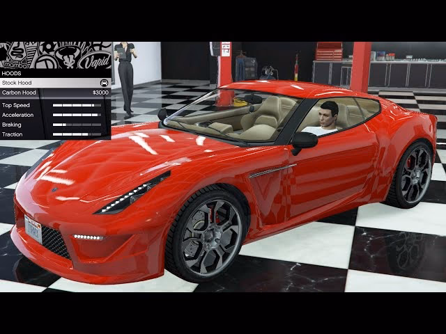 How big is a GTA 5 carbonizzare?