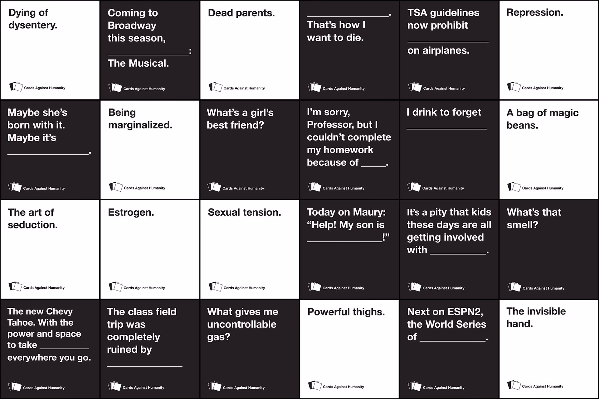 ¿Cuáles son las reglas básicas de Cards Against Humanity?