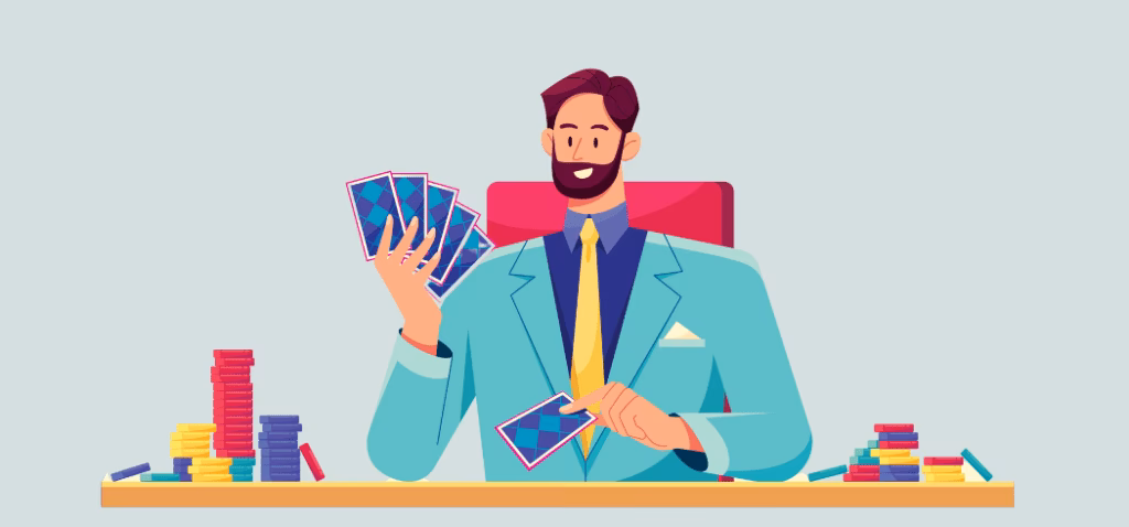 What is a card shark?