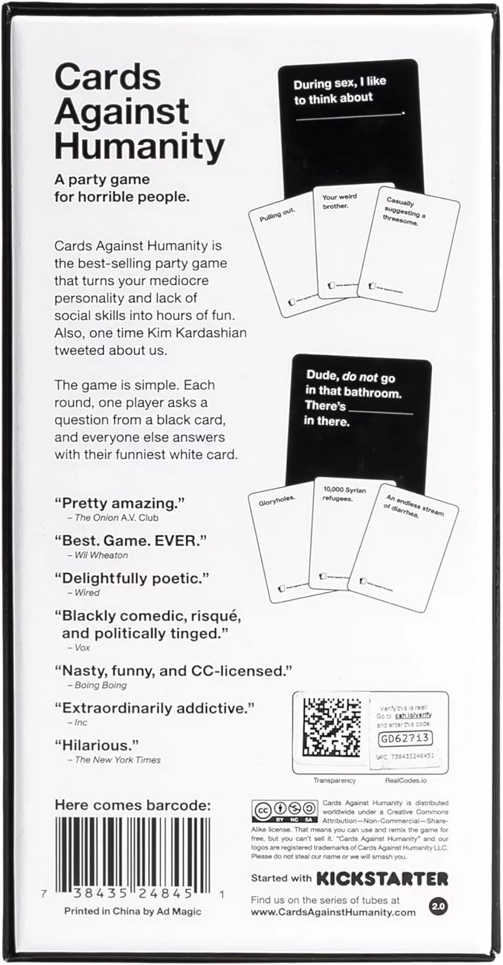 What is Cards Against Humanity?