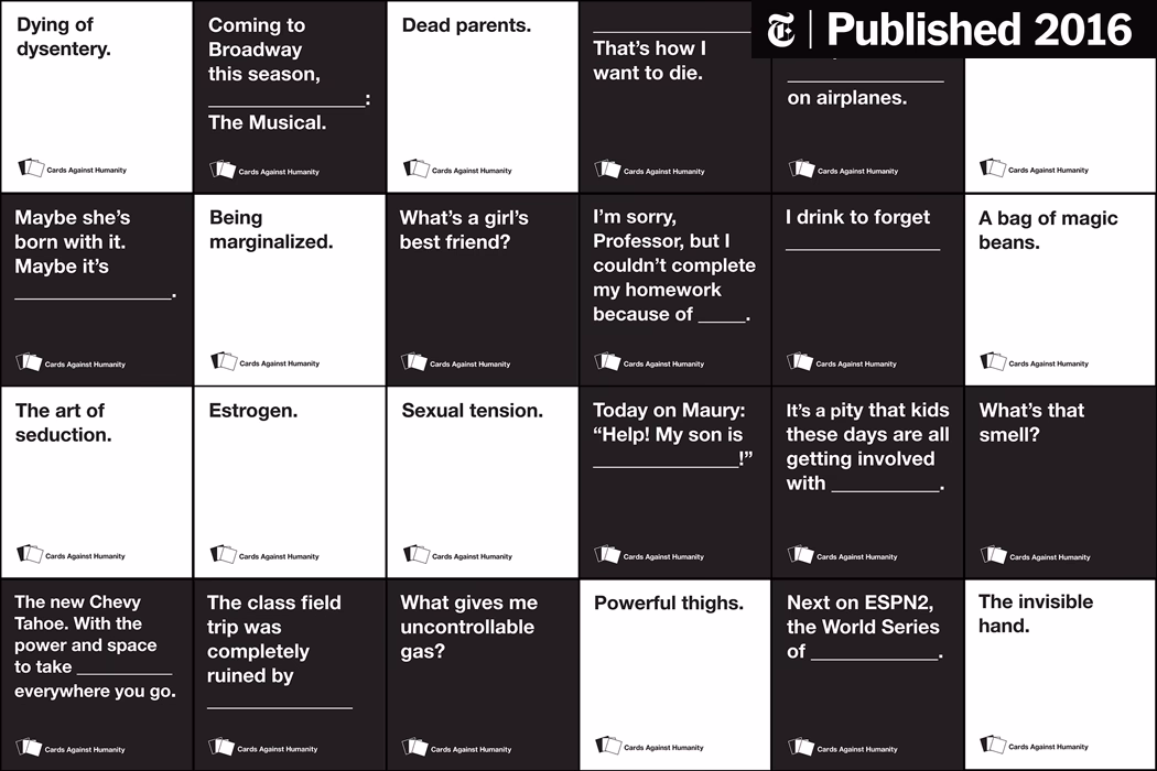 What is Cards Against Humanity (CAH)?