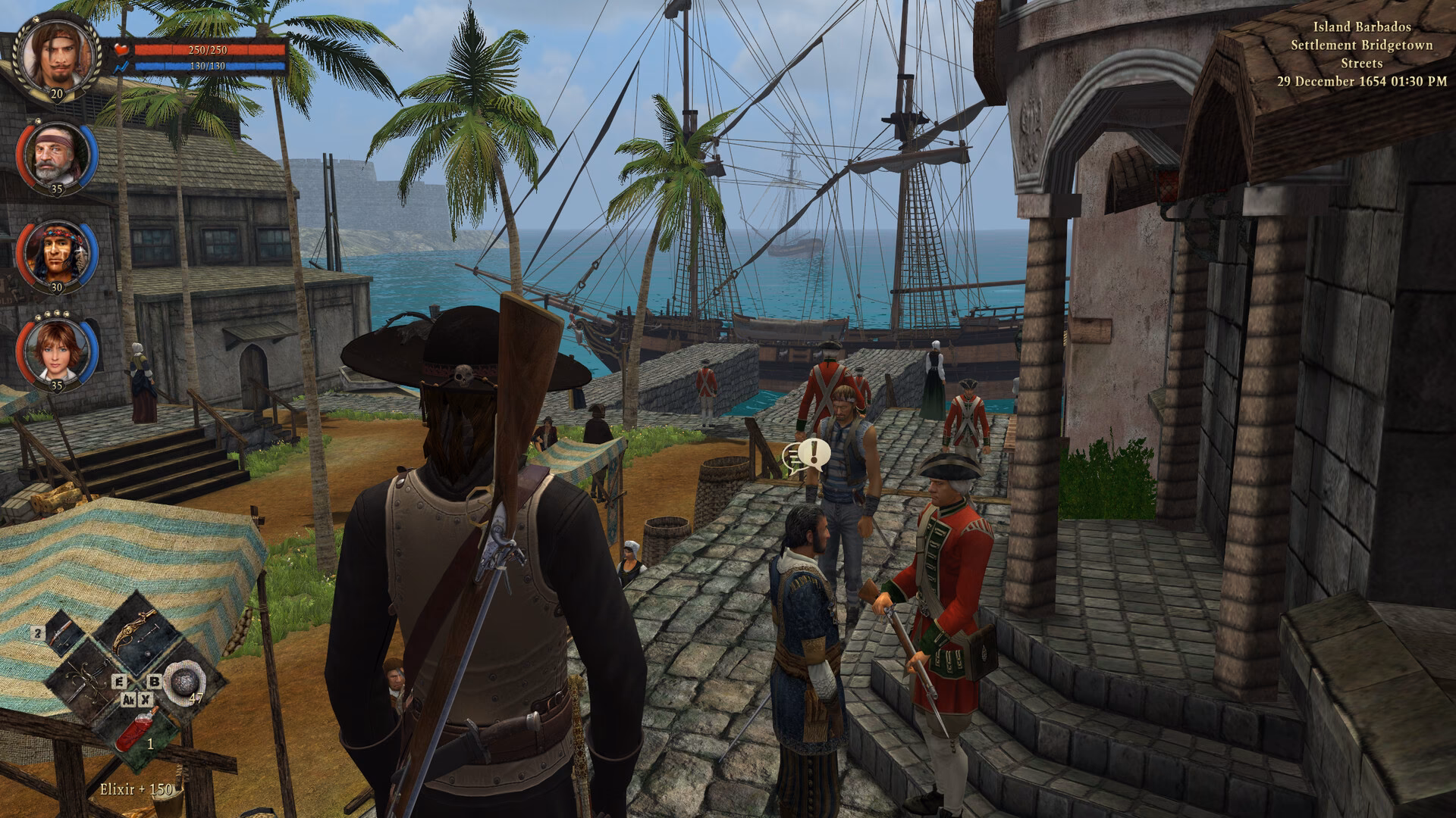 Is Caribbean legend open world?