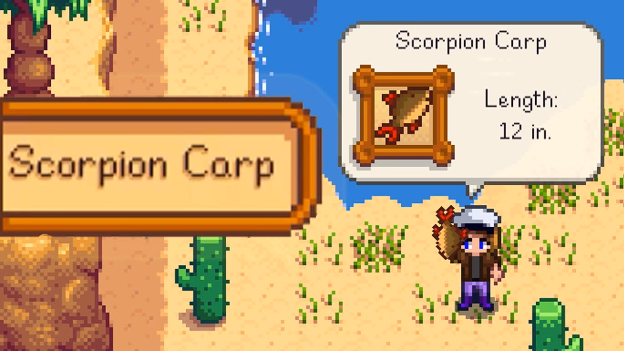 Where can I find a scorpion carp?